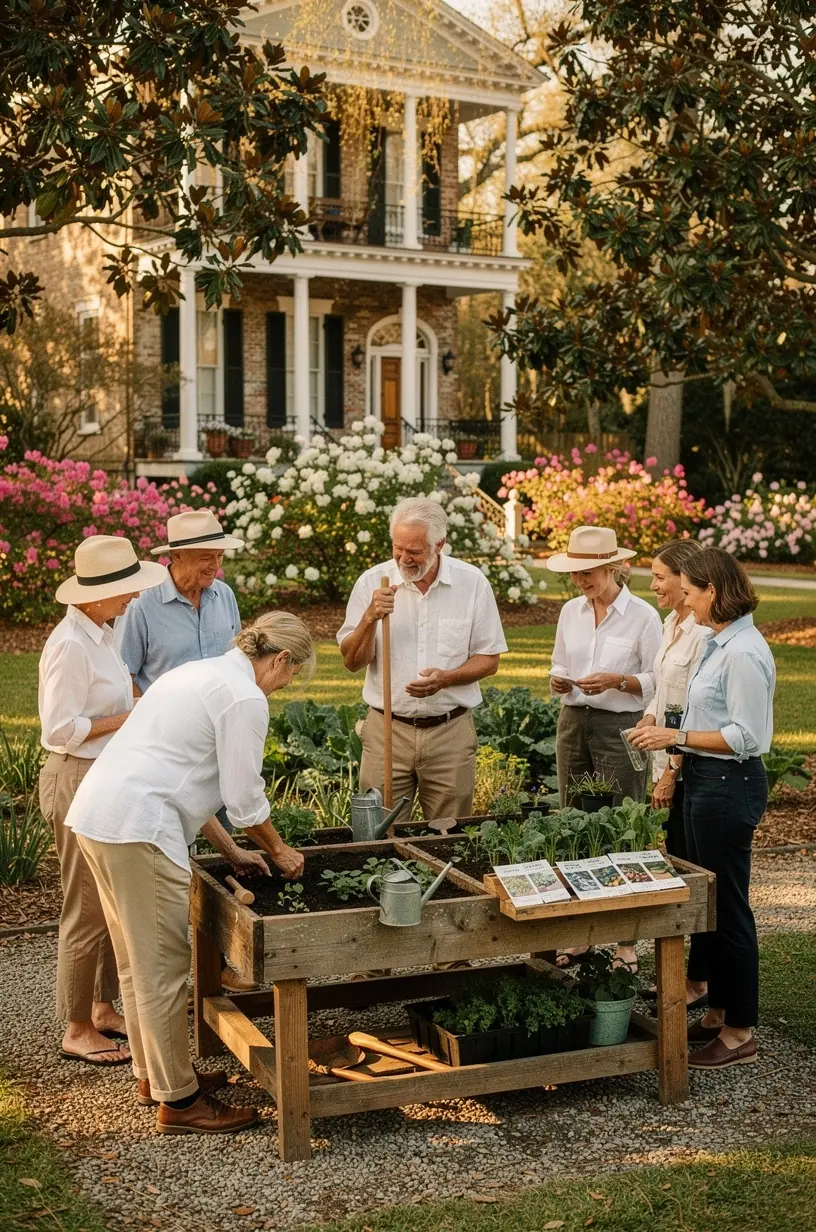 Seasonal garden planning influenced by climate factors