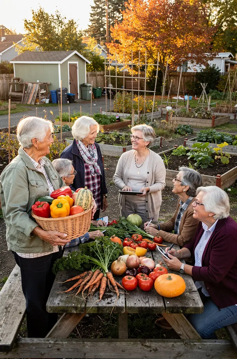 Sustainable gardening education with structured planting programs.